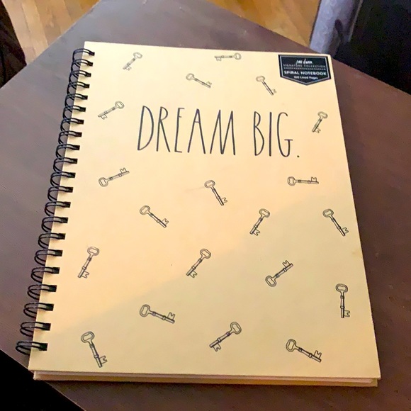 Rae Dunn Spiral Notebook 160pages